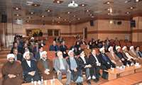 آیین تکریم و معارفه مسئول دفتر نمایندگی مقام معظم رهبری در دانشگاه علوم پزشکی البرز برگزار شد