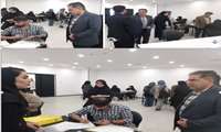بازدید رییس دانشکده پزشکی از مراحل ثبت نام دانشجویان جدیدالورود