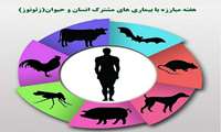 هفته پیشگیری ازبیماری های قابل انتقال بین انسان و حیوان 